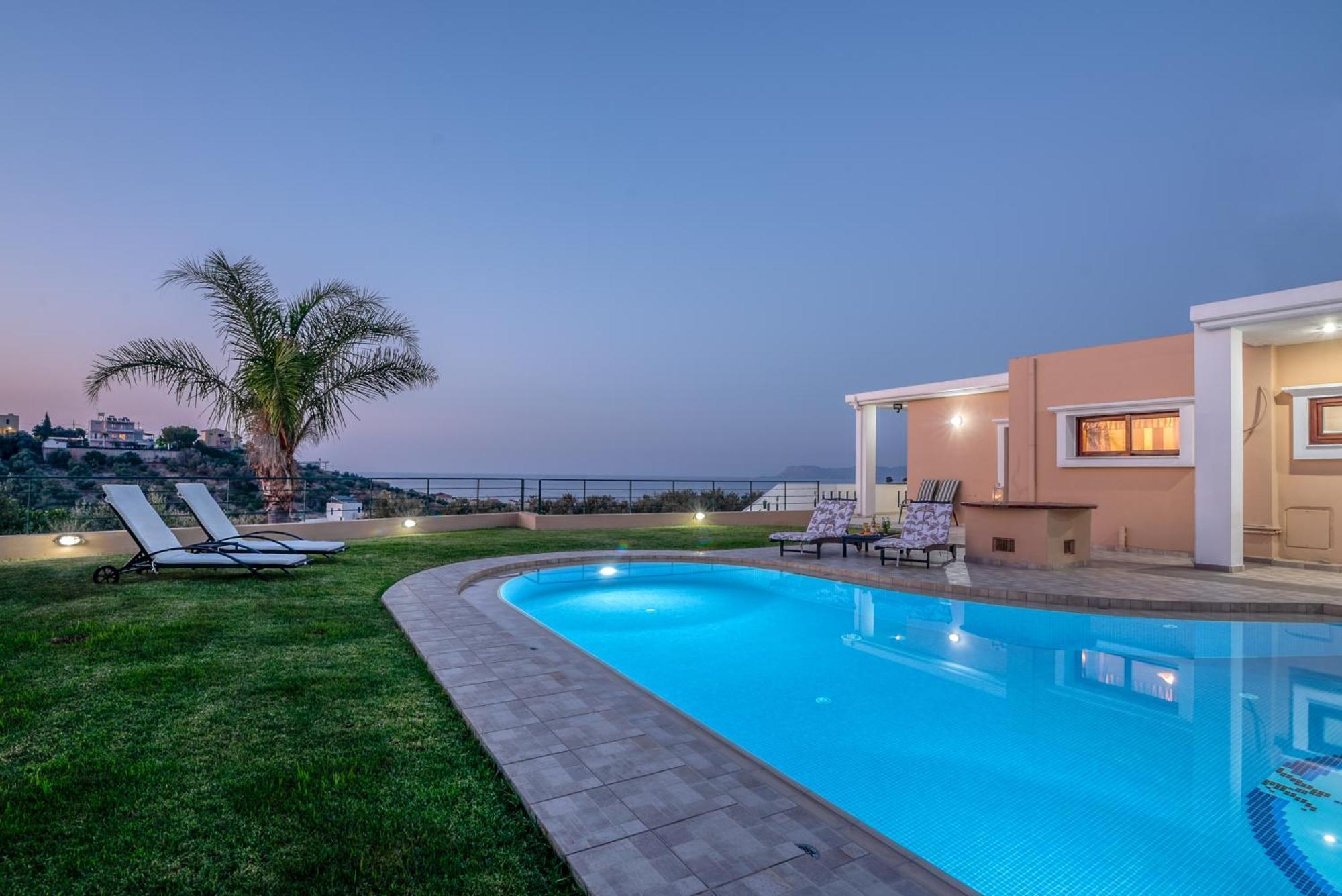 Nikola'S Villa Stalos Chania Екстер'єр фото