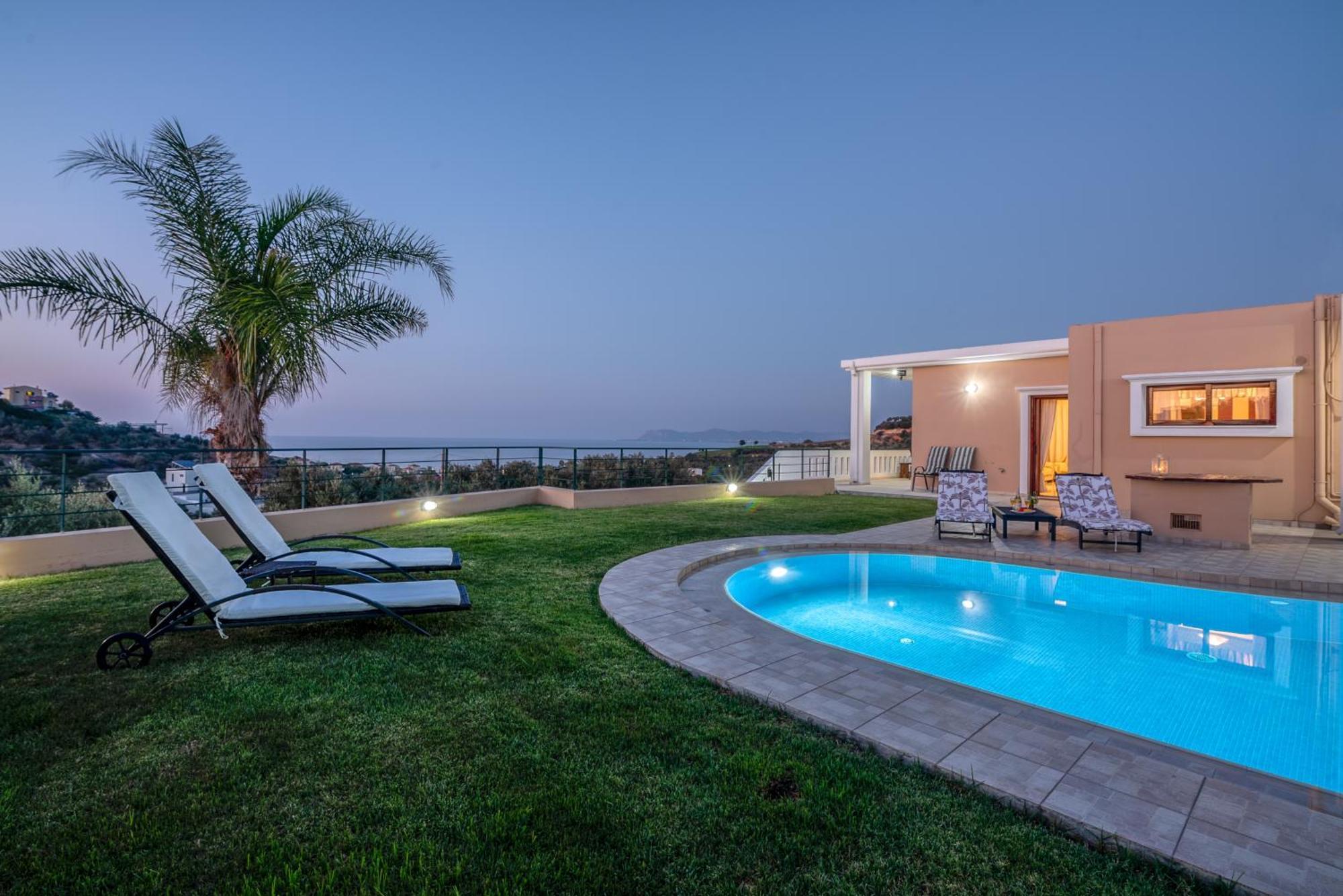 Nikola'S Villa Stalos Chania Екстер'єр фото